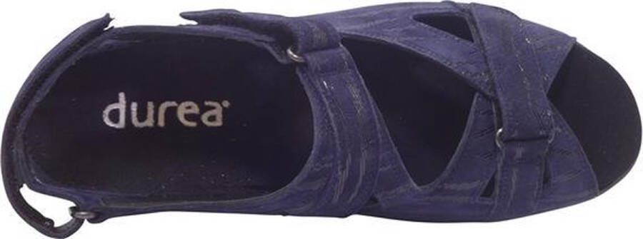 Durea Sandaal 7258 218 Wijdte H Donkerblauw