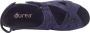 Durea 7258 218 Donkerblauw H-Wijdte Sandalen - Thumbnail 3