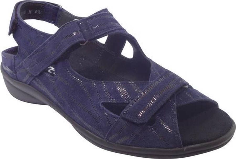 Durea Sandaal 7258 218 Wijdte H Donkerblauw