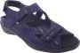 Durea 7258 218 Donkerblauw H-Wijdte Sandalen - Thumbnail 4