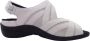 Durea 7390 218 8255 Witte dames sandalen met klittenband sluiting - Thumbnail 10