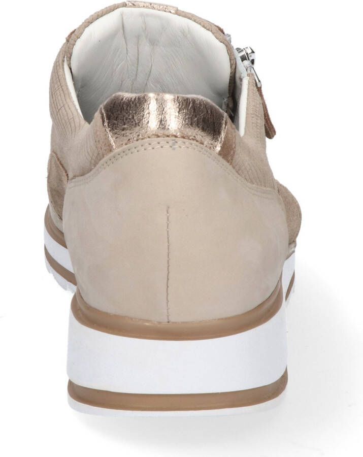 Durea Sneaker 6263 685 9679 Wijdte H Zand Taupe