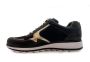 Durea Sneakers Dames Lage sneakers Damesschoenen Suède 6261 685 Zwart combi - Thumbnail 13
