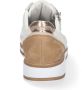 Durea Sneakers Dames Lage sneakers Damesschoenen Suède 6262 688 Wit combi - Thumbnail 6