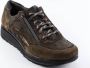 Durea Sneakers Dames Lage sneakers Damesschoenen Suède 6263 685 Bruin - Thumbnail 9