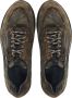 Durea Sneakers Dames Lage sneakers Damesschoenen Suède 6263 685 Bruin - Thumbnail 12