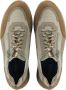 Durea Sneakers Dames Lage sneakers Damesschoenen Suède 6263 685 Pythonprint Beige combi - Thumbnail 6