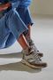 Durea Sneakers Dames Lage sneakers Damesschoenen Suède 9755 685 Beige - Thumbnail 9