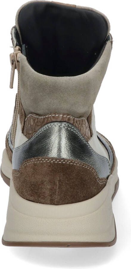 Durea Sneakers Dames Lage sneakers Damesschoenen Suède 9755 685 Beige - Foto 14