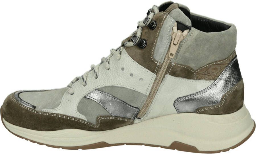 Durea Sneakers Dames Lage sneakers Damesschoenen Suède 9755 685 Beige - Foto 11