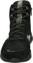 Durea 9755~K~~~~~~~~~~~~~~~~~~~~~~~~ Hoge sneakersVeterlaarzenDames veterschoenenDames sneakersHalf-hoge schoenen Zwart - Thumbnail 2