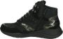 Durea 9755~K~~~~~~~~~~~~~~~~~~~~~~~~ Hoge sneakersVeterlaarzenDames veterschoenenDames sneakersHalf-hoge schoenen Zwart - Thumbnail 3