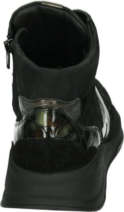 Durea 9755 K Volwassenen VeterlaarzenHoge sneakersDames veterschoenenHalf-hoge schoenen Zwart - Foto 8