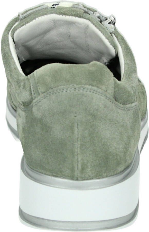 Durea Sneakers Dames Lage sneakers Damesschoenen Suède 6263 688 Groen