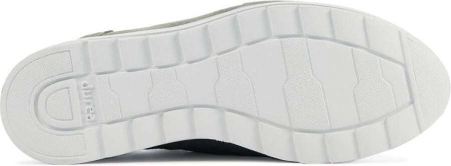 Durea Sneakers Dames Lage sneakers Damesschoenen Suède 6263 688 Groen