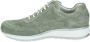 Durea Sneakers Dames Lage sneakers Damesschoenen Suède 6263 688 Groen - Thumbnail 10