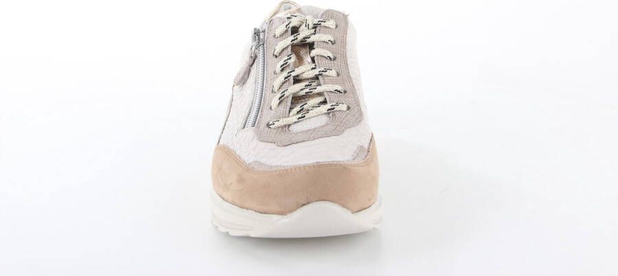 Durea Taupe Veterschoenen Wijdte K - Foto 10