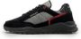 Dutch&apos;D Elements Zwart Leer Lage sneakers Heren - Thumbnail 5