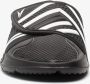 Dutchy heren badslippers met klittenband Zwart - Thumbnail 5