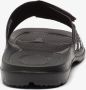 Dutchy heren badslippers met klittenband Zwart - Thumbnail 7