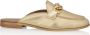 Dwrs Dames Slippers Suva Champagne Metallic Goud - Thumbnail 3