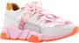 Dwrs Dames Sneakers Los Angeles Canvas Offwh pink Off White - Thumbnail 8