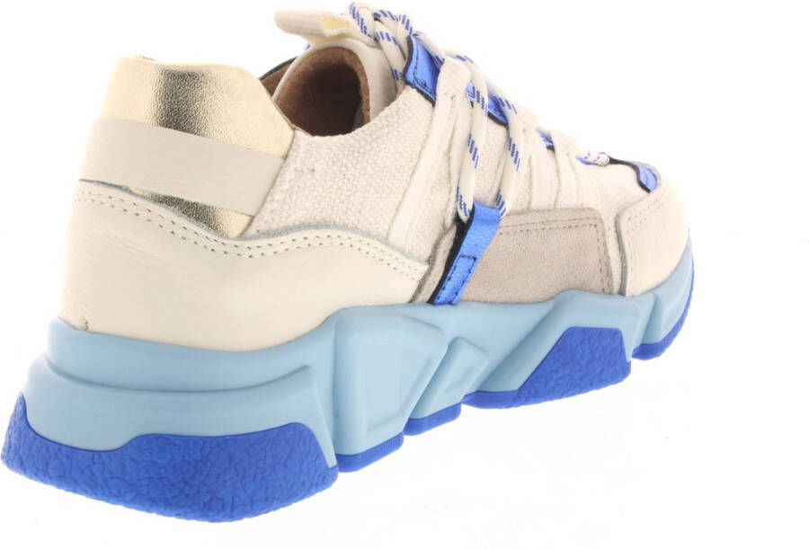 Dwrs Dames Sneakers Los Angeles Off White blue Wit
