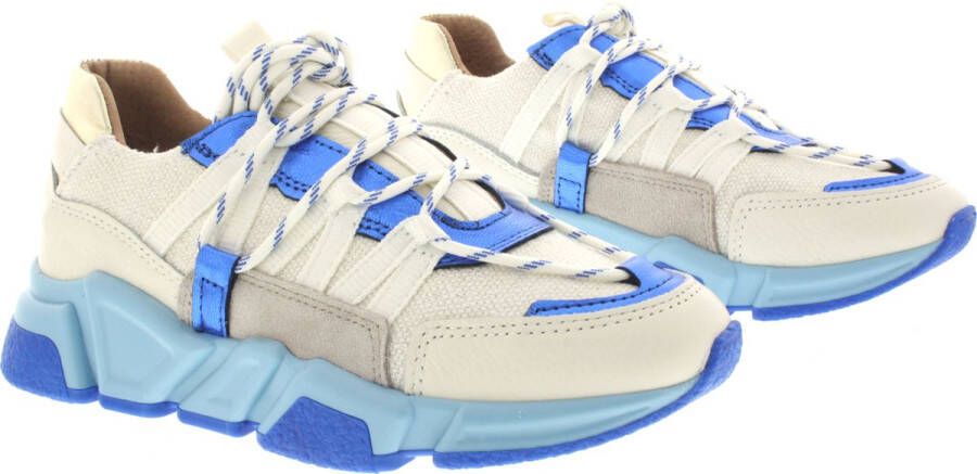 Dwrs Dames Sneakers Los Angeles Off White blue Wit