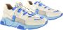 Dwrs Dames Sneakers Los Angeles Off White blue Wit - Thumbnail 4