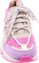 Dwrs Dames Sneakers Los Angeles Terry pink Lila - Thumbnail 3
