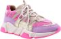 Dwrs Dames Sneakers Los Angeles Terry pink Lila - Thumbnail 4