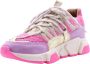 Dwrs Dames Sneakers Los Angeles Terry pink Lila - Thumbnail 6