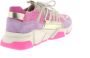 Dwrs Dames Sneakers Los Angeles Terry pink Lila - Thumbnail 7
