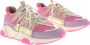 Dwrs Dames Sneakers Los Angeles Terry pink Lila - Thumbnail 8
