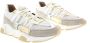 Dwrs Dames Sneakers Los Angeles White Yellow Gold Wit - Thumbnail 9