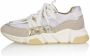 Dwrs Dames Sneakers Los Angeles White Yellow Gold Wit - Thumbnail 10