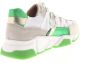 Dwrs LOS Angeles Sneakers | White Green Meerkleurig Dames - Thumbnail 9