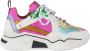 Dwrs Sneaker pluto white pink green J5217 - Thumbnail 10