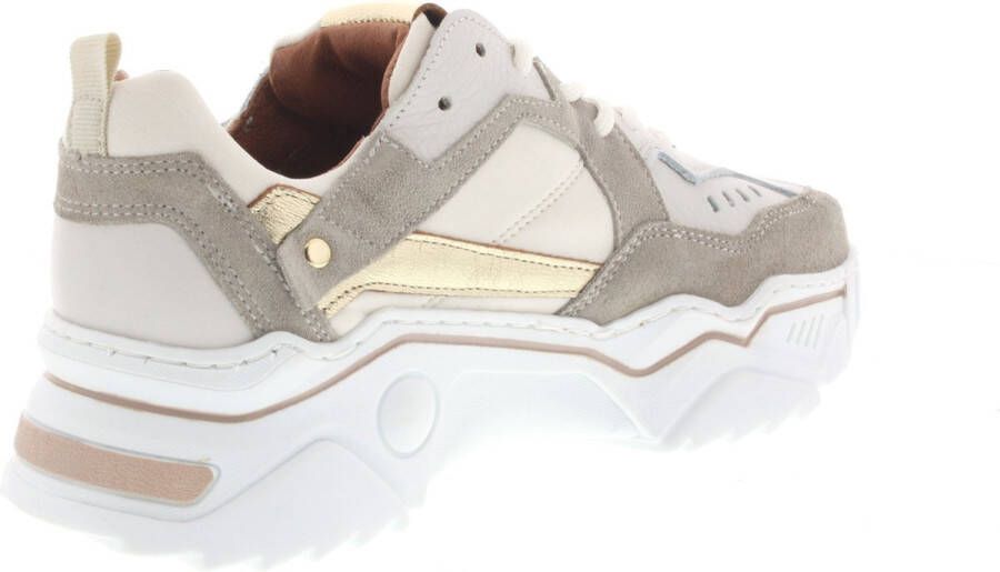 Dwrs Dames Sneakers Pluto Offwhite beige Off White