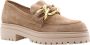 E mia Stijlvolle Comfortabele Loafers Vrouwen Beige Dames - Thumbnail 4