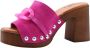 E mia Stijlvolle heeled mules voor vrouwen Pink Dames - Thumbnail 8
