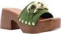 E mia Faros Muiltje Sandalen Green Dames - Thumbnail 6