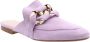 E mia Peep Toe Peep Heel Purple Dames - Thumbnail 6