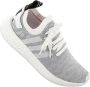 Adidas Originals NMD R2 PK Primeknit W BY9520 Dames Sneaker Sportschoenen Schoenen Wit Grijs - Thumbnail 7