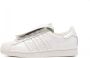 Adidas Fringe Lage Sneakers Leer Rubberen Zool White Dames - Thumbnail 5