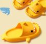 Slippers kinderen haai geel en slippers pantoffels - Thumbnail 3