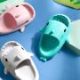 Moodadventures badslippers kinderen haai turquoise -jongens en 2-3 jaar - Thumbnail 2