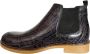 Online Express Schoenen Nieuwe Collectie Chelsea boots Exclusief Klassieke Sport heren laarzen Casual Comfort Mannenschoenen 507 LEATHER Zwart met grijs - Thumbnail 3