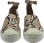 Espadrilles Slangenprint - Thumbnail 3