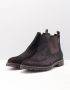 Floris van Floris van Bommel van Floris van Bommel Chelsea boots Heren Boots Laarzen Herenschoenen Suède SFM-60018 Zwart - Thumbnail 15